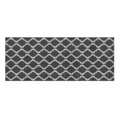 Trellis Grey 2 ft. 6 in. x 4 ft. Accent Rug by TrafficMaster