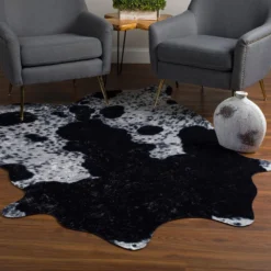 Winston 9 Holstein 7 ft. 9 in. x 9 ft. 7 in. Faux Hyde Area Rug by Addison Rugs -Deals Flooring Luxe Store holstein addison rugs area rugs hdwn9ho8x10 31 1000