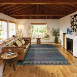 Modena Ink 5 ft. x 7 ft. 6 in. Southwest Area Rug by Addison Rugs -Deals Flooring Luxe Store ink addison rugs area rugs hdmo10ik5x8 44 1000