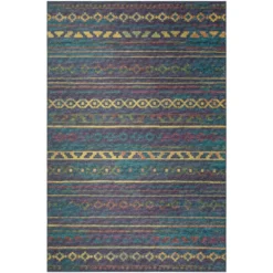 Modena Ink 5 ft. x 7 ft. 6 in. Southwest Area Rug by Addison Rugs