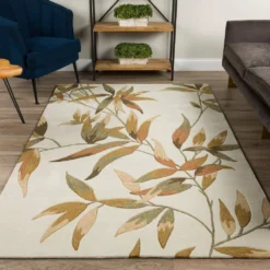 Ascot 4 Bombay Floral Ivory 5 ft. x 7 ft. 9 in. Area Rug by Addison Rugs -Deals Flooring Luxe Store ivory addison rugs area rugs hdas4iv5x8 31 1000