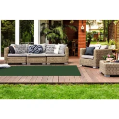 Vantage 6 ft. x 100 ft. Ivy Green Artificial Grass Carpet by TrafficMaster -Deals Flooring Luxe Store ivy green trafficmaster artificial grass t27 2701 0600 40 1000