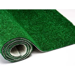 Vantage 6 ft. x 100 ft. Ivy Green Artificial Grass Carpet by TrafficMaster -Deals Flooring Luxe Store ivy green trafficmaster artificial grass t27 2701 0600 4f 1000