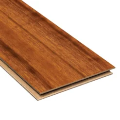High Gloss Jatoba 8 mm Thick x 5-5/8 in. Wide x 47-3/4 in. Length Laminate Flooring (18.65 sq. ft. / case) by TrafficMaster -Deals Flooring Luxe Store jatoba trafficmaster laminate wood flooring hl1044 c3 1000