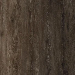 6 in. W Khaki Oak Dark GripStrip Luxury Vinyl Plank Flooring (24 sq. ft./case) by TrafficMaster