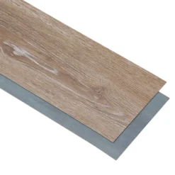 6 in. W Khaki Oak GripStrip Luxury Vinyl Plank Flooring (24 sq. ft./case) by TrafficMaster -Deals Flooring Luxe Store khaki oak trafficmaster vinyl plank flooring 185312 77 1000