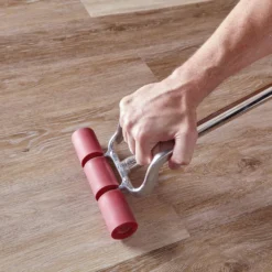 6 in. W Khaki Oak GripStrip Luxury Vinyl Plank Flooring (24 sq. ft./case) by TrafficMaster -Deals Flooring Luxe Store khaki oak trafficmaster vinyl plank flooring 185312 fa 1000