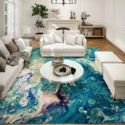 Copeland Lagoon 5 ft. x 7 ft. 6 in. Abstract Area Rug by Addison Rugs -Deals Flooring Luxe Store lagoon addison rugs area rugs hdkc4la5x8 31 1000