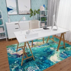 Copeland Lagoon 5 ft. x 7 ft. 6 in. Abstract Area Rug by Addison Rugs -Deals Flooring Luxe Store lagoon addison rugs area rugs hdkc4la5x8 d4 1000