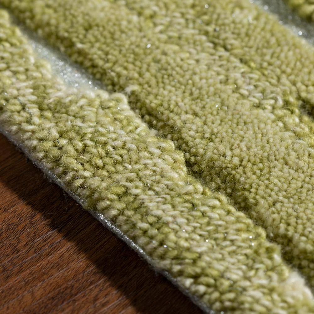 Ritz 1 Lime 9 ft. x 13 ft. Area Rug by Addison Rugs 4 Ritz 1 Lime 9 ft. x 13 ft. Area Rug by Addison Rugs - Image 2