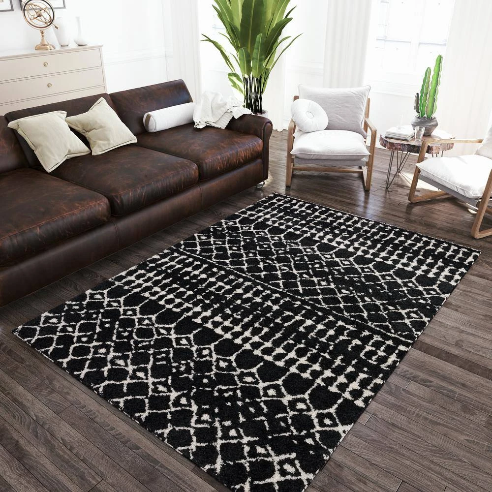 Concord 2 Midnight 8 ft. x 10 ft. Area Rug by Addison Rugs 9 Concord 2 Midnight 8 ft. x 10 ft. Area Rug by Addison Rugs - Image 7