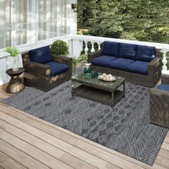 Modena Midnight 8 ft. x 10 ft. Southwest Area Rug by Addison Rugs 19 Modena Midnight 8 ft. x 10 ft. Southwest Area Rug by Addison Rugs -Deals Flooring Luxe Store midnight addison rugs area rugs hdmo1mn8x10 31 1000