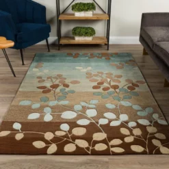 Ascot 1 Striped Floral Mocha 8 ft. x 10 ft. Area Rug by Addison Rugs 15 Ascot 1 Striped Floral Mocha 8 ft. x 10 ft. Area Rug by Addison Rugs -Deals Flooring Luxe Store mocha addison rugs area rugs hdas1mo8x10 31 1000