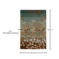 Ascot 1 Striped Floral Mocha 8 ft. x 10 ft. Area Rug by Addison Rugs 14 Ascot 1 Striped Floral Mocha 8 ft. x 10 ft. Area Rug by Addison Rugs -Deals Flooring Luxe Store mocha addison rugs area rugs hdas1mo8x10 76 1000