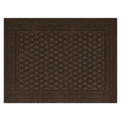 Embossed Mocha 3 ft. x 4 ft. Door Mat by TrafficMaster