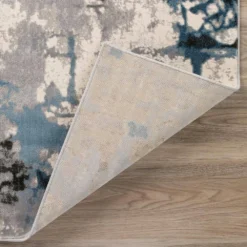 Apollo Grey 2 ft.3 in. x 7 ft.5 in. Abstract Polypropylene Runner Rug by Addison Rugs -Deals Flooring Luxe Store multi addison rugs area rugs hdap2mu2x7 66 1000