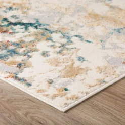 Gentry 26 Multi 9 Ft. 4 In. x 13 Ft. 2 In. Abstract Watercolor Area Rug by Addison Rugs -Deals Flooring Luxe Store multi addison rugs area rugs hdge26mu9x13 4f 1000