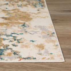 Gentry 26 Multi 9 Ft. 4 In. x 13 Ft. 2 In. Abstract Watercolor Area Rug by Addison Rugs -Deals Flooring Luxe Store multi addison rugs area rugs hdge26mu9x13 76 1000