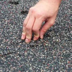 18 in. x 18 in. Rubber Gym/Exercise Flooring Tiles with Nike Grind (14.32 sq. ft.) (6-Pack) Colors will Vary by TrafficMaster -Deals Flooring Luxe Store multi colored specs light gray base trafficmaster gym floor tiles 58807 76 1000