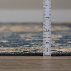 Fergus 3 Navy 2 ft. 3 in. x 7 ft. 5 in. Runner Rug by Addison Rugs -Deals Flooring Luxe Store navy addison rugs area rugs hdfg3na2x7 1f 1000