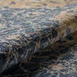 Fergus 3 Navy 2 ft. 3 in. x 7 ft. 5 in. Runner Rug by Addison Rugs -Deals Flooring Luxe Store navy addison rugs area rugs hdfg3na2x7 44 1000