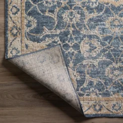 Fergus 3 Navy 2 ft. 3 in. x 7 ft. 5 in. Runner Rug by Addison Rugs -Deals Flooring Luxe Store navy addison rugs area rugs hdfg3na2x7 66 1000