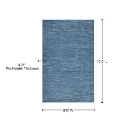 Yuma 1 Navy 8 ft. x 10 ft. Area Rug by Addison Rugs 14 Yuma 1 Navy 8 ft. x 10 ft. Area Rug by Addison Rugs -Deals Flooring Luxe Store navy addison rugs area rugs hdyu1na8x10 76 1000