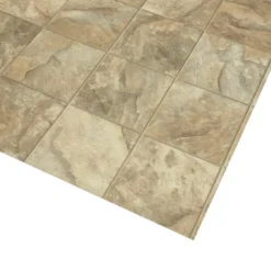 Neutral Square Slate Stone Residential Vinyl Sheet Flooring 12ft. Wide x Cut to Length by TrafficMaster 20 Neutral Square Slate Stone Residential Vinyl Sheet Flooring 12ft. Wide x Cut to Length by TrafficMaster -Deals Flooring Luxe Store neutral slate trafficmaster vinyl sheet flooring u6920 258c990p144 c3 1000