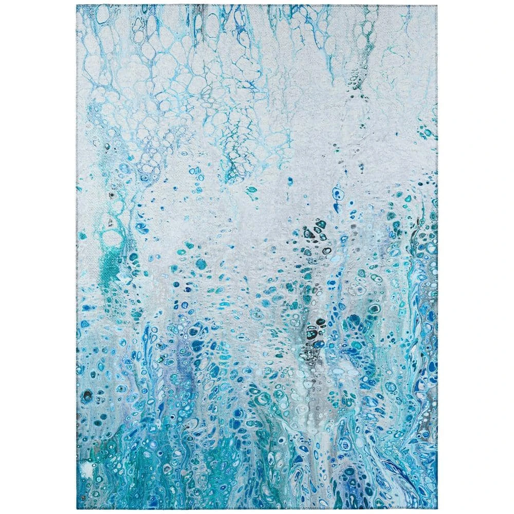 Copeland Ocean 9 ft. x 12 ft. Abstract Area Rug by Addison Rugs 3 Copeland Ocean 9 ft. x 12 ft. Abstract Area Rug by Addison Rugs