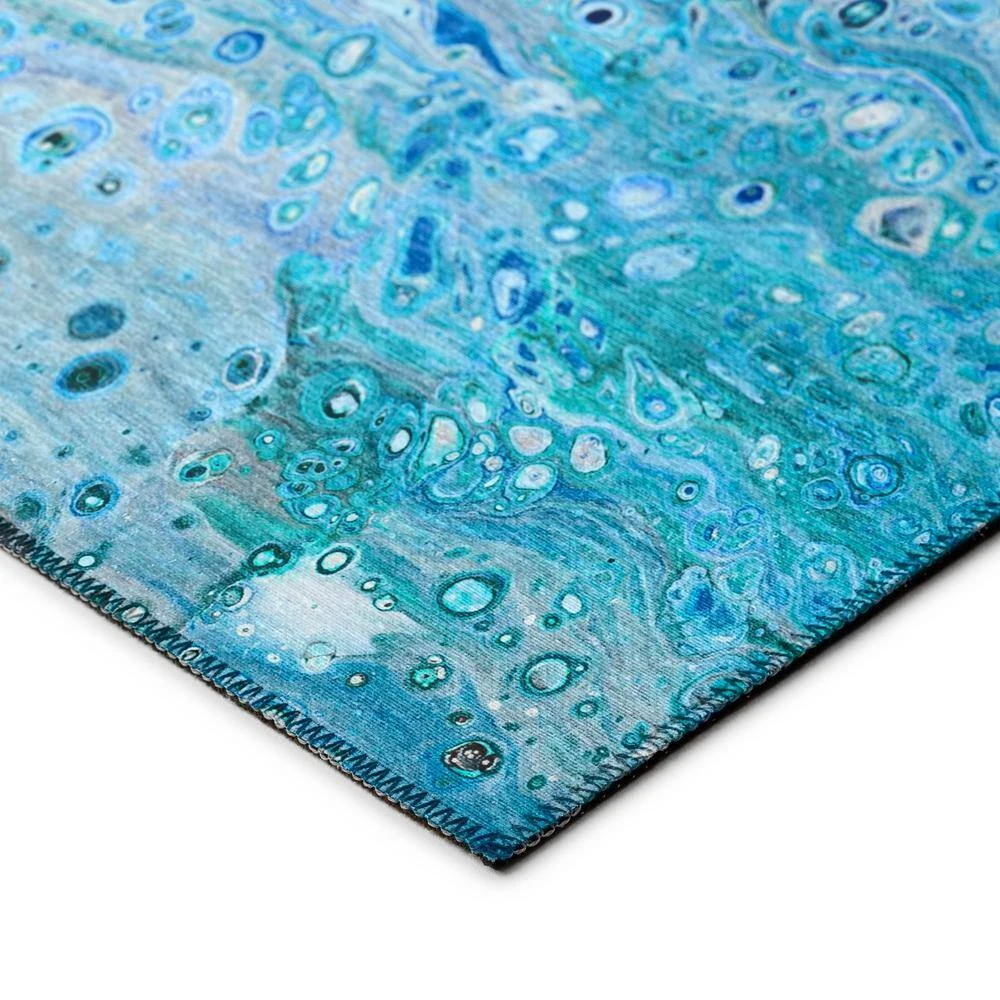 Copeland Ocean 9 ft. x 12 ft. Abstract Area Rug by Addison Rugs 4 Copeland Ocean 9 ft. x 12 ft. Abstract Area Rug by Addison Rugs - Image 2