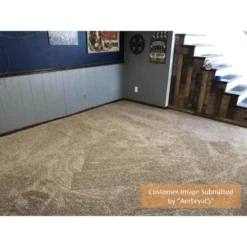 Calico Rock Brown Residential 18 in. x 18 Peel and Stick Carpet Tile (10 Tiles/Case) 22.50 sq. ft. by TrafficMaster 20 Calico Rock Brown Residential 18 in. x 18 Peel and Stick Carpet Tile (10 Tiles/Case) 22.50 sq. ft. by TrafficMaster -Deals Flooring Luxe Store oxford trafficmaster carpet tile ht003 763 1818 d4 1000