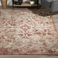Provincial 4 Paprika 9 ft. 6 x 13 ft. 2 Distressed Persian Area Rug by Addison Rugs 25 Provincial 4 Paprika 9 ft. 6 x 13 ft. 2 Distressed Persian Area Rug by Addison Rugs -Deals Flooring Luxe Store paprika addison rugs area rugs hdpc4pa10x13 31 1000