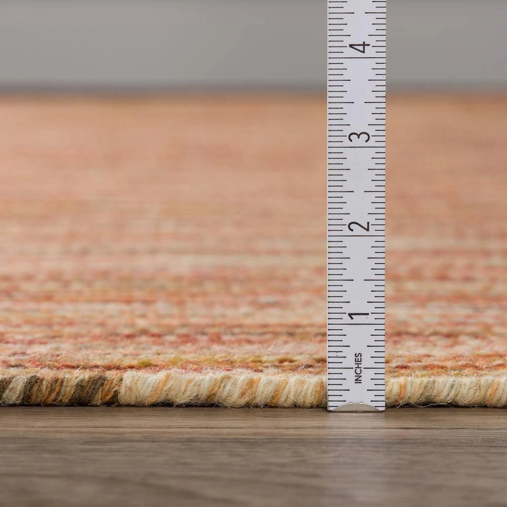 Walden Woven Wool Paprika 8 ft. x 10 ft. Area Rug by Addison Rugs 9 Walden Woven Wool Paprika 8 ft. x 10 ft. Area Rug by Addison Rugs - Image 7