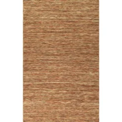 Walden Woven Wool Paprika 8 ft. x 10 ft. Area Rug by Addison Rugs