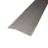 Pewter Fluted 72 in. x 2 in. Carpet Trim by TrafficMaster 1 Pewter Fluted 72 in. x 2 in. Carpet Trim by TrafficMaster -Deals Flooring Luxe Store pewter fluted trafficmaster carpet transition strips 18532 64 1000