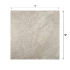 Portland Stone Gray 18 in. x 18 in. Glazed Ceramic Floor and Wall Tile (17.44 sq. ft. / case) by TrafficMaster -Deals Flooring Luxe Store portland stone gray trafficmaster ceramic tile ulmk18181pv 66 1000