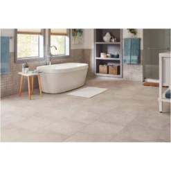Portland Stone Gray 18 in. x 18 in. Glazed Ceramic Floor and Wall Tile (348.8 sq. ft. / pallet) by TrafficMaster 27 Portland Stone Gray 18 in. x 18 in. Glazed Ceramic Floor and Wall Tile (348.8 sq. ft. / pallet) by TrafficMaster -Deals Flooring Luxe Store portland stone gray trafficmaster ceramic tile ulmk1818pl1pv 76 1000