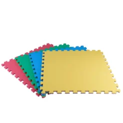 Primary Pastel 24 in. x 24 in. x 0.47 in. Foam Playroom Floor Tiles (4 Tiles/Pack) (16 sq. ft.) by TrafficMaster -Deals Flooring Luxe Store primary pastel trafficmaster gym floor tiles 24121hdus fa 1000