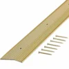 Satin Brass Fluted 72 in. x 2 in. Carpet Trim by TrafficMaster 2 Satin Brass Fluted 72 in. x 2 in. Carpet Trim by TrafficMaster -Deals Flooring Luxe Store satin brass trafficmaster carpet transition strips 18549 64 1000