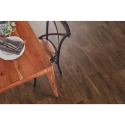 Scorched Walnut Natural Wood Residential Vinyl Sheet Flooring 12ft. Wide x Cut to Length by TrafficMaster -Deals Flooring Luxe Store scorched walnut natural trafficmaster vinyl sheet flooring u9450 407c844p144 a0 1000