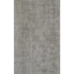 Audrey 1 Silver 9'X13' Solid Hand Loomed Wool and Viscose Indoor by Addison Rugs