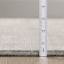 Audrey 1 Silver 9'X13' Solid Hand Loomed Wool and Viscose Indoor by Addison Rugs -Deals Flooring Luxe Store silver addison rugs area rugs hdau1si9x13 c3 1000