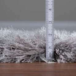 Sensation 1 Silver 9 ft. x 13 ft. Area Rug by Addison Rugs 20 Sensation 1 Silver 9 ft. x 13 ft. Area Rug by Addison Rugs -Deals Flooring Luxe Store silver addison rugs area rugs hdss1si9x13 1f 1000