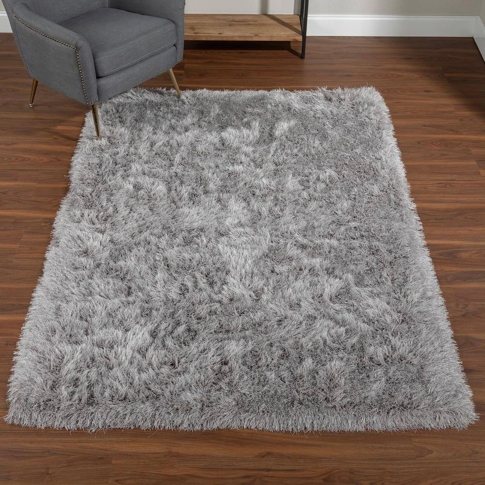 Sensation 1 Silver 9 ft. x 13 ft. Area Rug by Addison Rugs 14 Sensation 1 Silver 9 ft. x 13 ft. Area Rug by Addison Rugs - Image 12