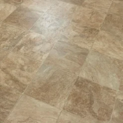 Pro Basic Refined Slate Neutral Stone Residential Vinyl Sheet Flooring 12ft. Wide x Cut to Length by TrafficMaster -Deals Flooring Luxe Store slate neutral trafficmaster vinyl sheet flooring c9770406k536g14 1f 1000