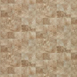 Pro Basic Refined Slate Neutral Stone Residential Vinyl Sheet Flooring 12ft. Wide x Cut to Length by TrafficMaster