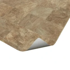 Pro Basic Refined Slate Neutral Stone Residential Vinyl Sheet Flooring 12ft. Wide x Cut to Length by TrafficMaster -Deals Flooring Luxe Store slate neutral trafficmaster vinyl sheet flooring c9770406k536g14 fa 1000