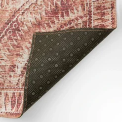 Modena Spice 8 ft. x 8 ft. Round Medallion Area Rug by Addison Rugs -Deals Flooring Luxe Store spice addison rugs area rugs hdmo7si8ro 66 1000