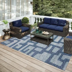 Modena Storm 8 ft. x 10 ft. Geometric Area Rug by Addison Rugs -Deals Flooring Luxe Store storm addison rugs area rugs hdmo4sr8x10 31 1000