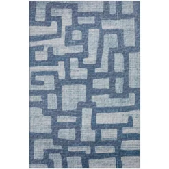 Modena Storm 8 ft. x 10 ft. Geometric Area Rug by Addison Rugs
